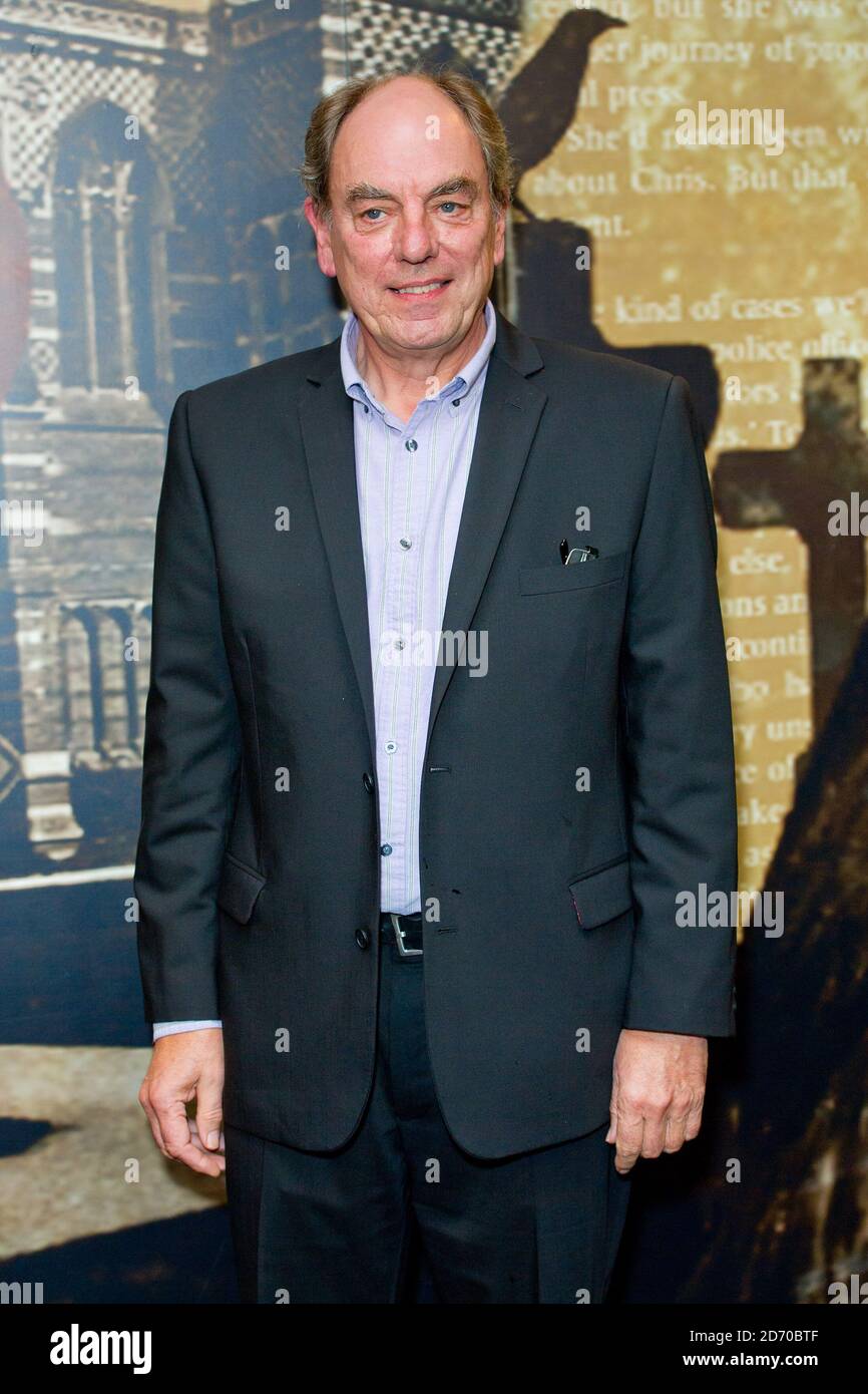 Alun Armstrong partecipa all'ITV Crfime Thriller Awards, all'hotel Grosvenor nel centro di Londra. Foto Stock