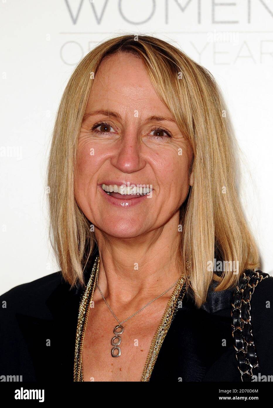 Carol McGiffin partecipa al Daily Mail Inspirational Women of the Year Awards, sponsorizzato da Sanctury Spa, in aiuto del benessere delle donne, al Mariott Hotel nel centro di Londra Foto Stock