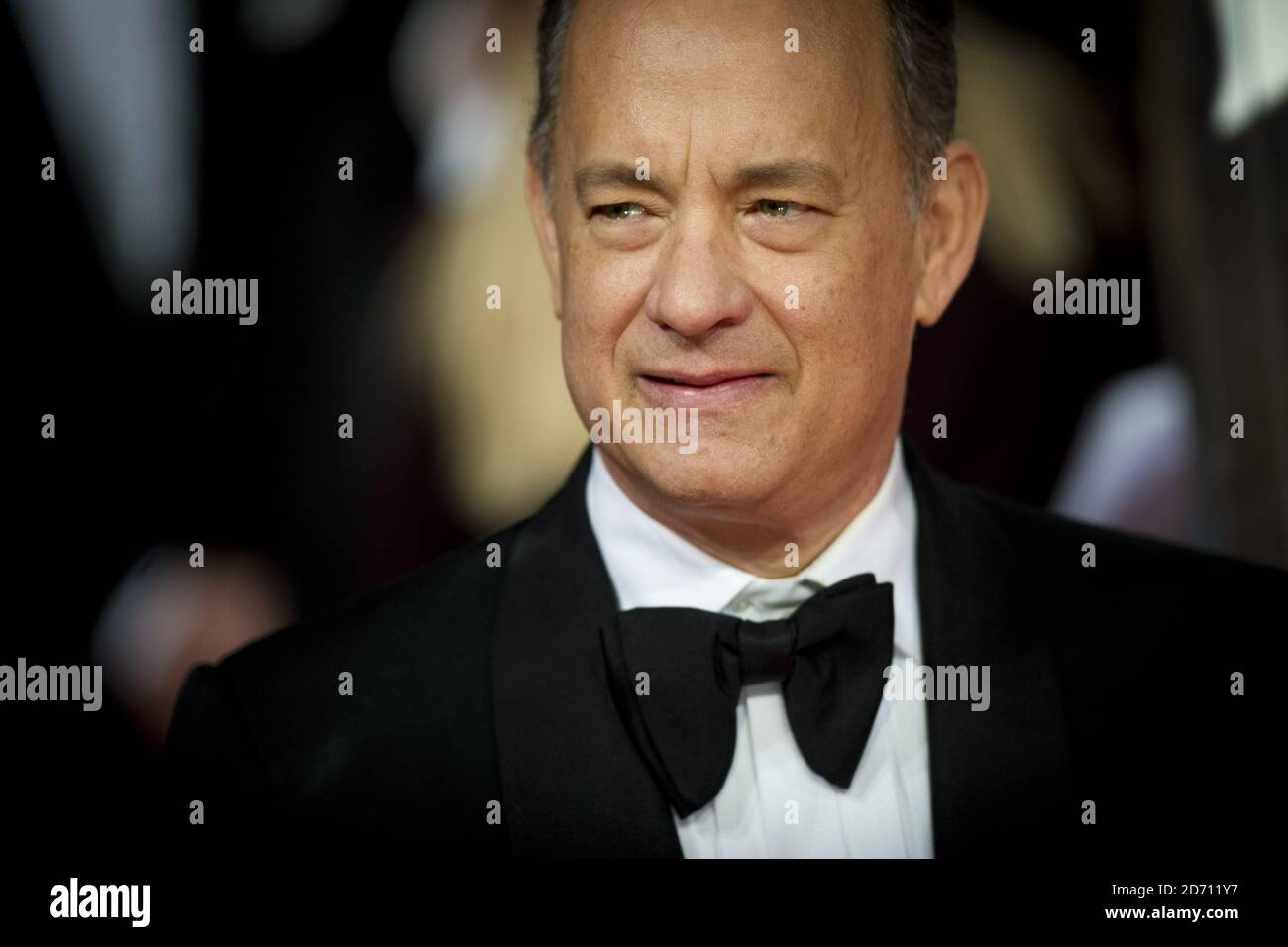 Tom Hanks arriva all'EE British Academy Film Awards 2014, presso la Royal Opera House, Bow Street, Londra Foto Stock