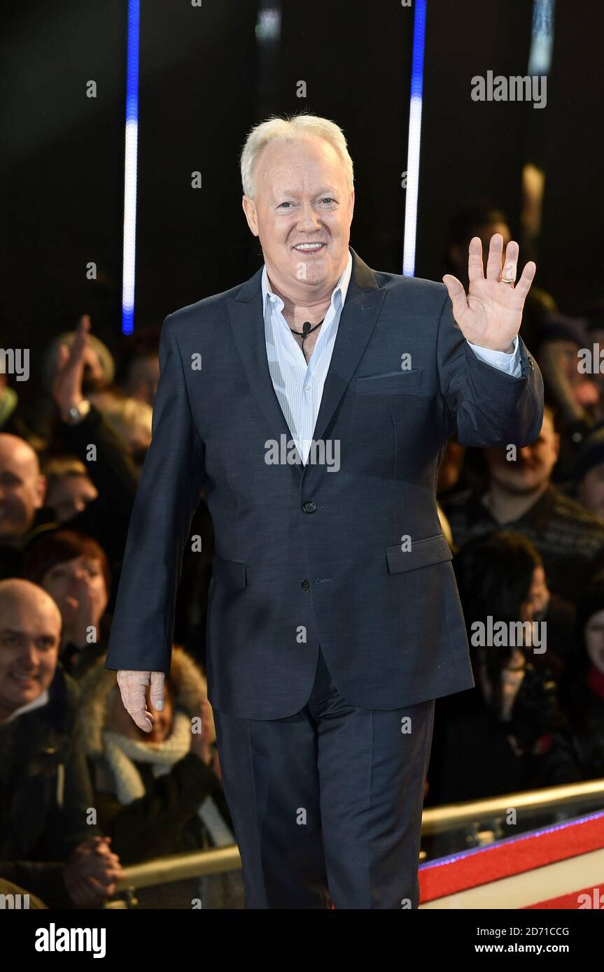 Keith Chegwin arriva al lancio di Celebrity Big Brother 2015 Foto Stock