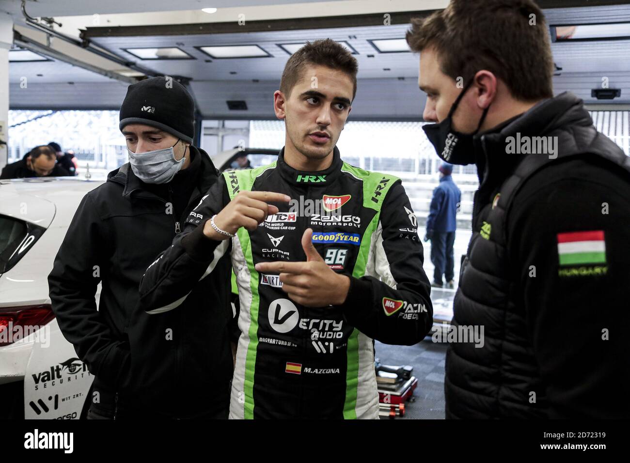 ZCONA Mikel (esp), Zengo Motorsport, Cupra Leon Competicion TCR, ritratto durante la gara 2020 FIA WTCR di Ungheria, 4° round della FIA World T 2020 Foto Stock