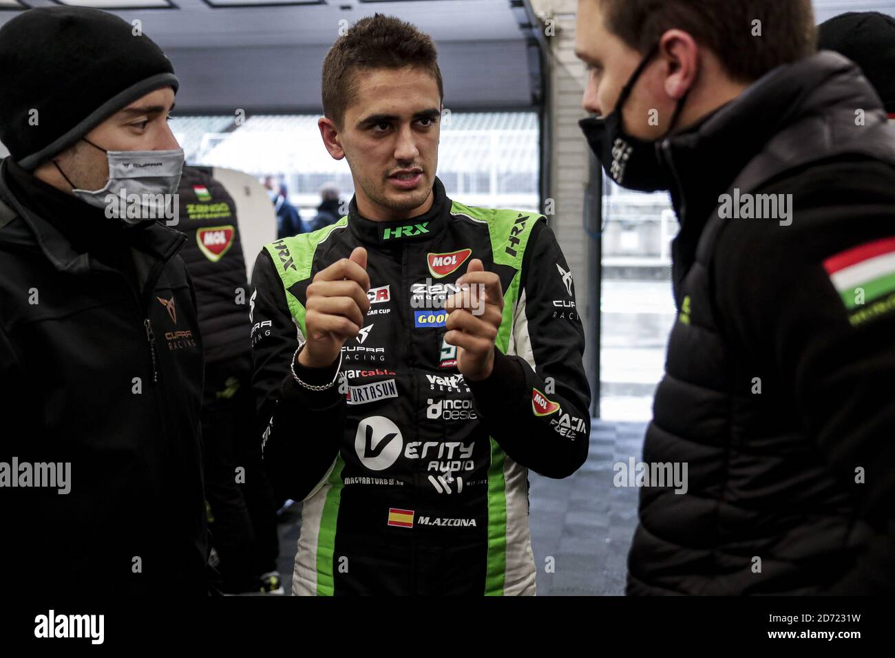 ZCONA Mikel (esp), Zengo Motorsport, Cupra Leon Competicion TCR, ritratto durante la gara 2020 FIA WTCR di Ungheria, 4° round della FIA World T 2020 Foto Stock