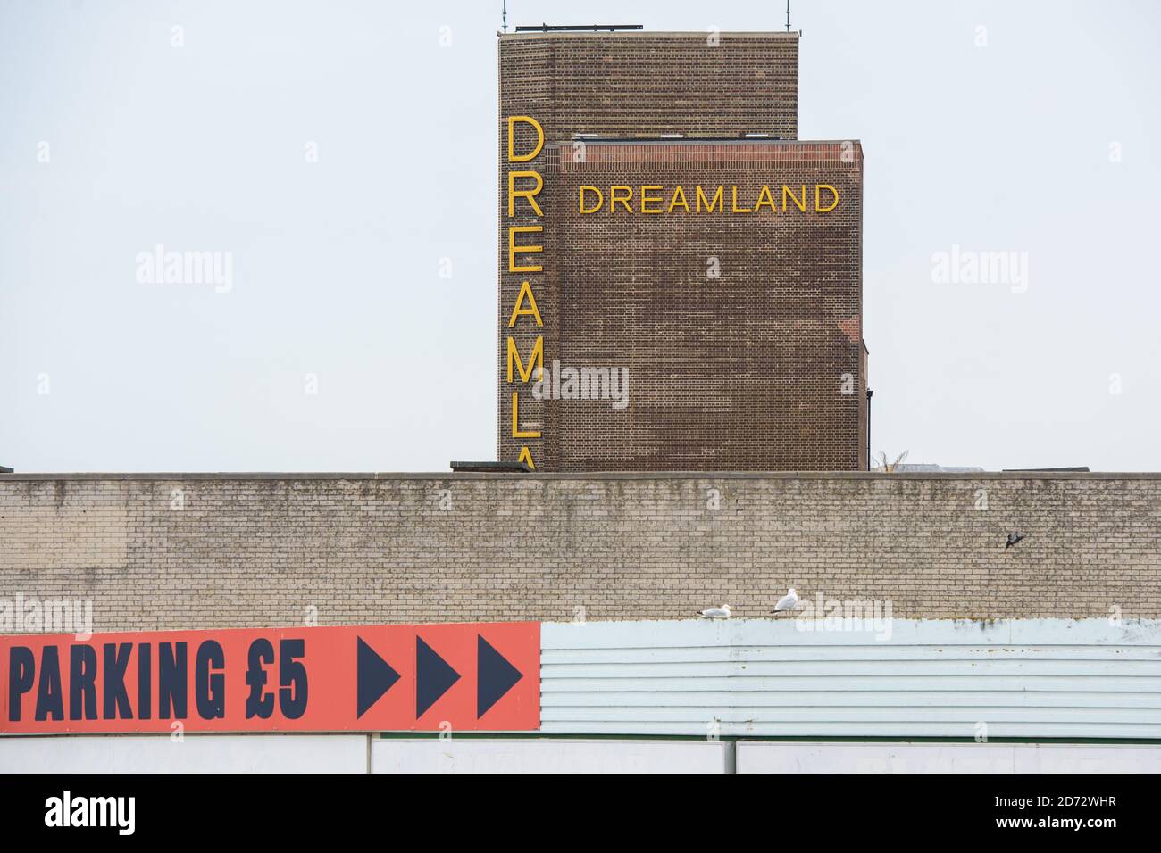 Vista generale di Dreamland a Margate, Kent, che rilanciò per la seconda volta nel 2016. Data immagine: Venerdì 20 luglio 2018. Il credito fotografico dovrebbe essere: Matt Crossick/ EMPICS Entertainment. Foto Stock