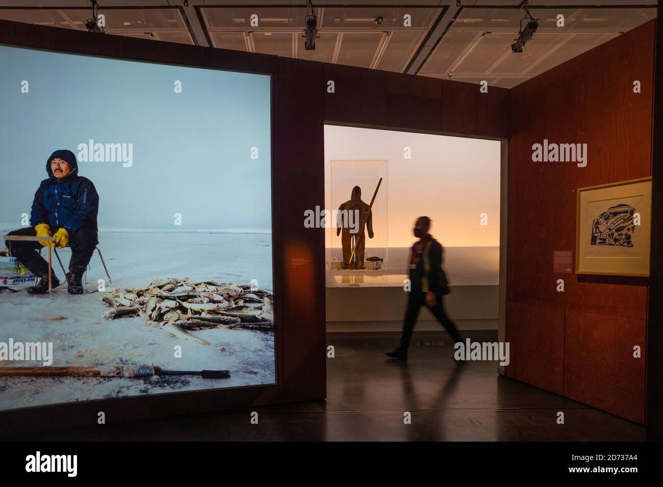 Londra, Regno Unito. 20 Ott 2020. La mostra Arctic Culture and Climate Citi al British Museum. Data foto: Martedì 20 ottobre 2020. Foto: Roger Garfield/Alamy Live News. Foto Stock
