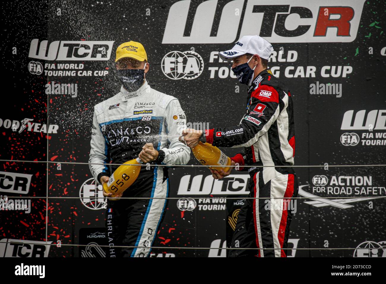 IROLAMI Nestor (arg), ALL-INKL.DE Munnich Motorsport, Honda Civic TCR, ritratto, EHRLACHER Yann (fra), Cyan Performance Lynk and Co, Lynk and Co 03 T. Foto Stock