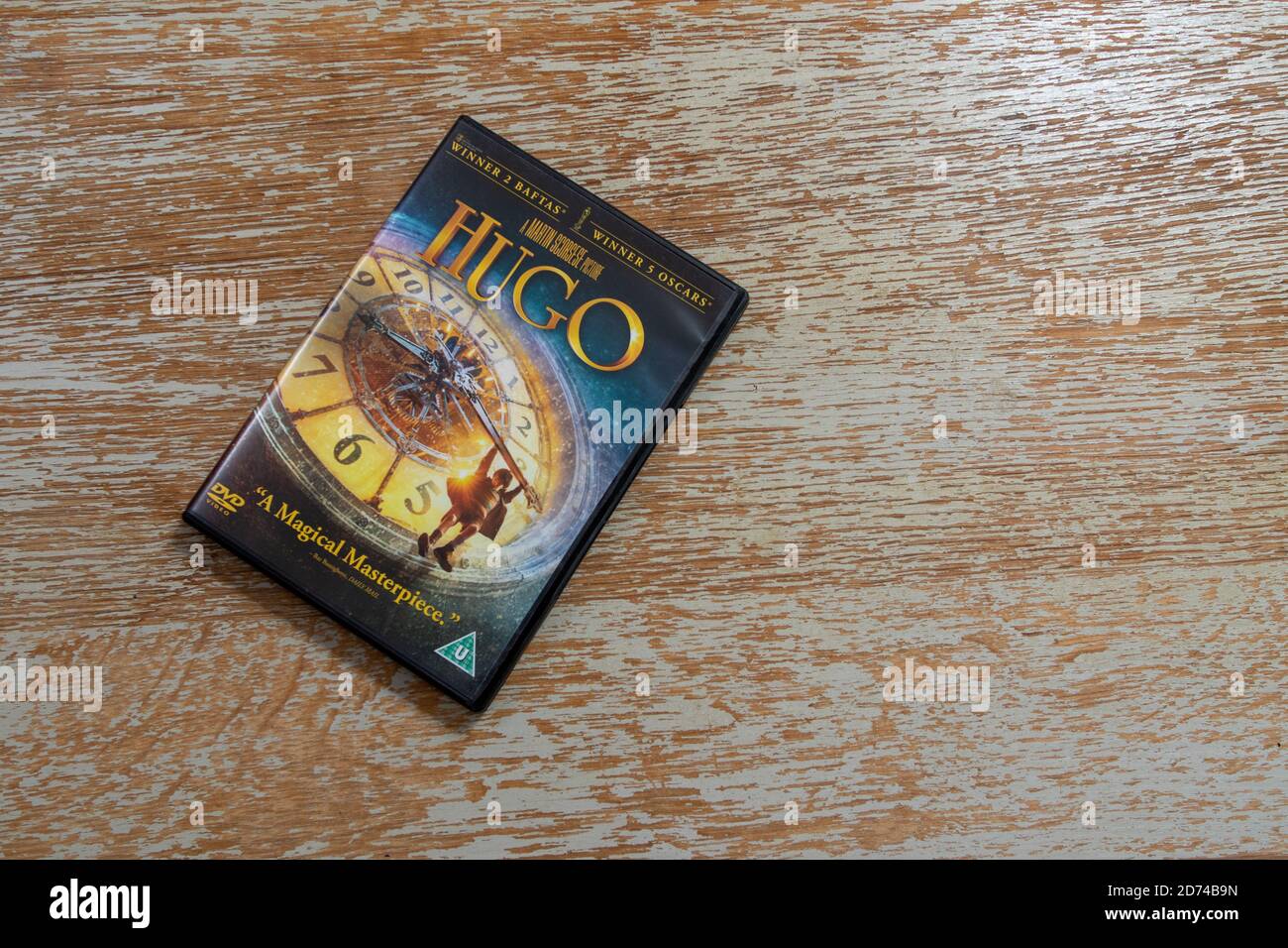 Il DVD di Martin Scorsese's Hugo Foto Stock
