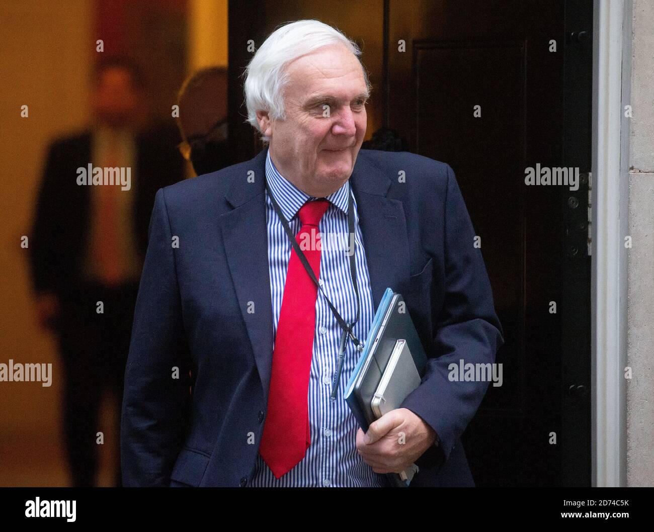 Londra, Regno Unito. 20 Ott 2020. Sir Edward Lister, Consigliere strategico principale di Boris Johnson, arriva per la riunione settimanale del Gabinetto. Credit: Mark Thomas/Alamy Live News Foto Stock