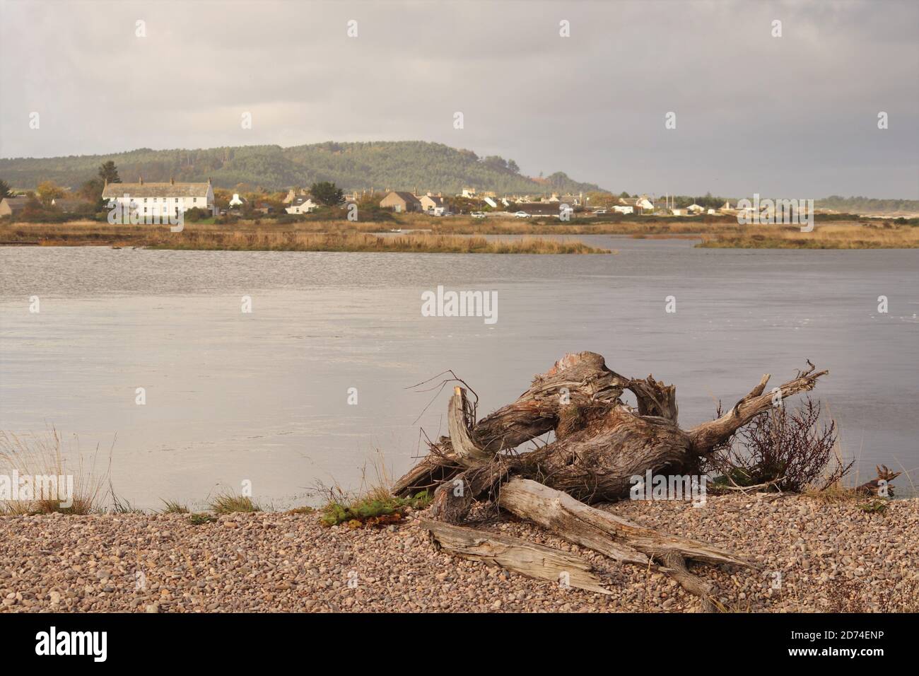 Spey Bay, Scozia Foto Stock