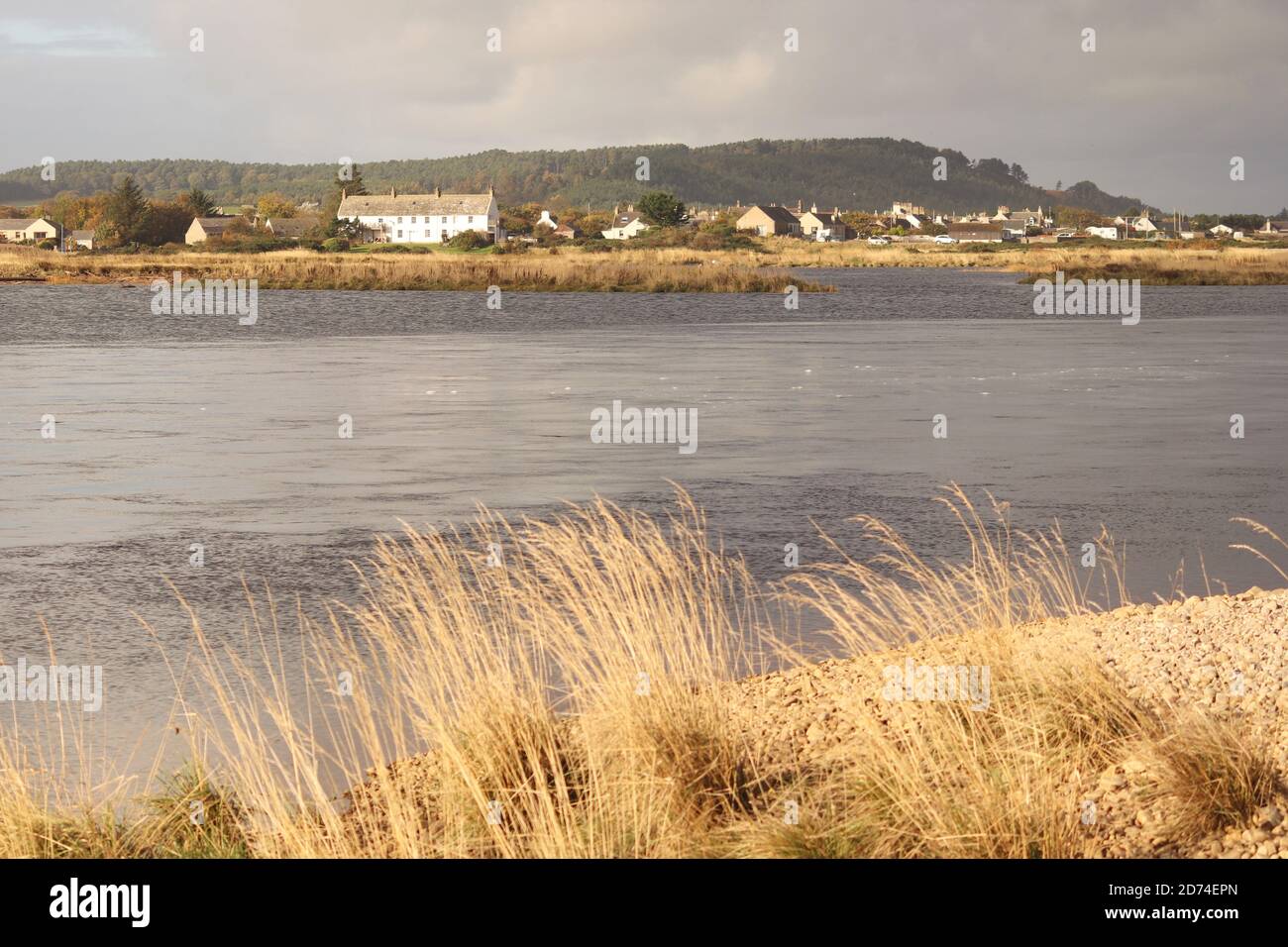Spey Bay, Scozia Foto Stock