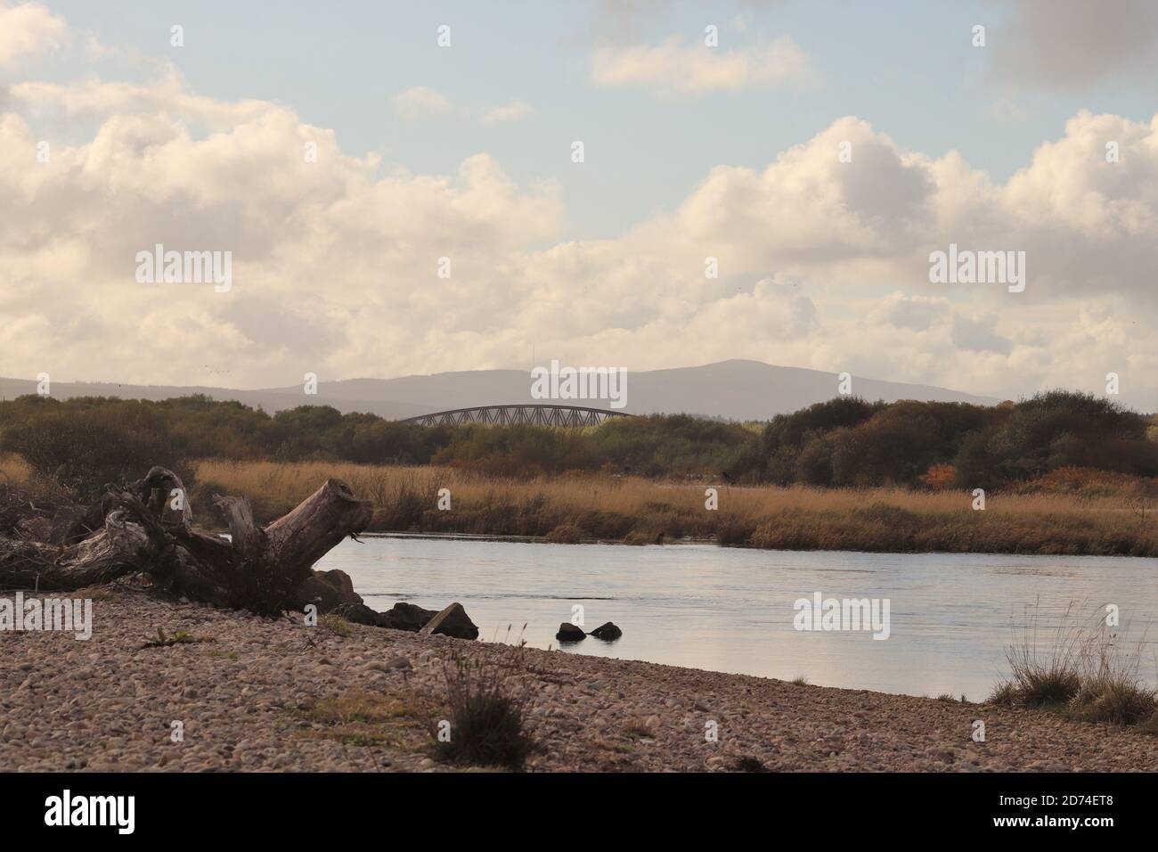 Spey Bay, Scozia Foto Stock