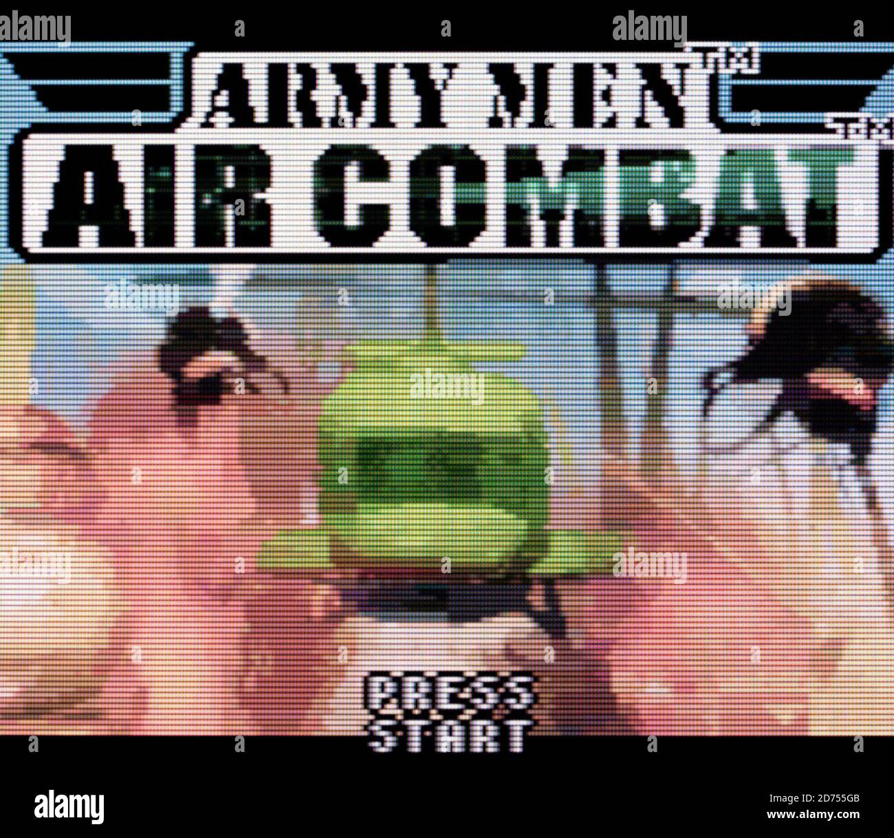 Army Men Air Combat - Nintendo Game Boy Color Videogioco - solo per uso editoriale Foto Stock