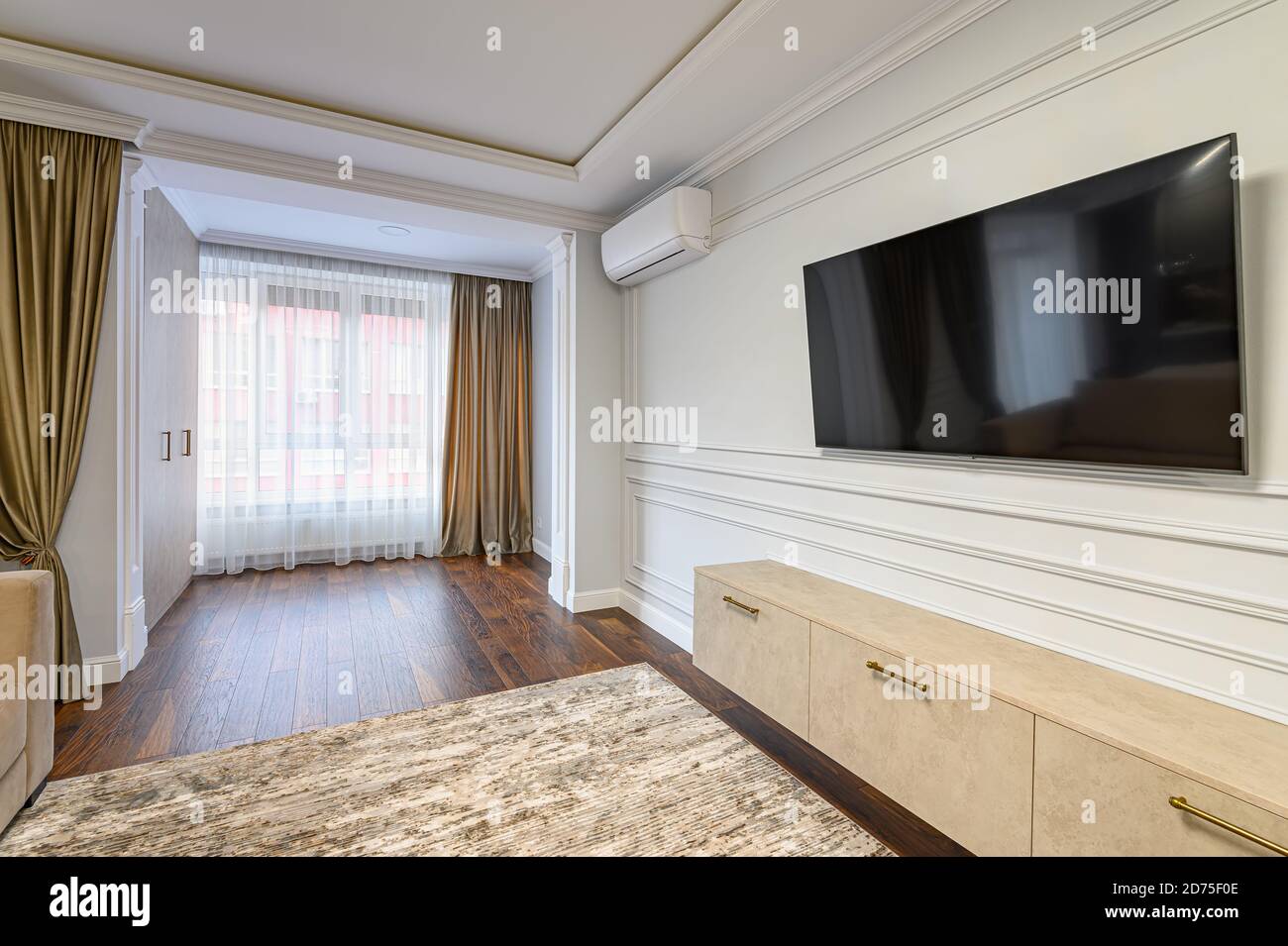 Il modo di vivere moderno sala interna Foto Stock