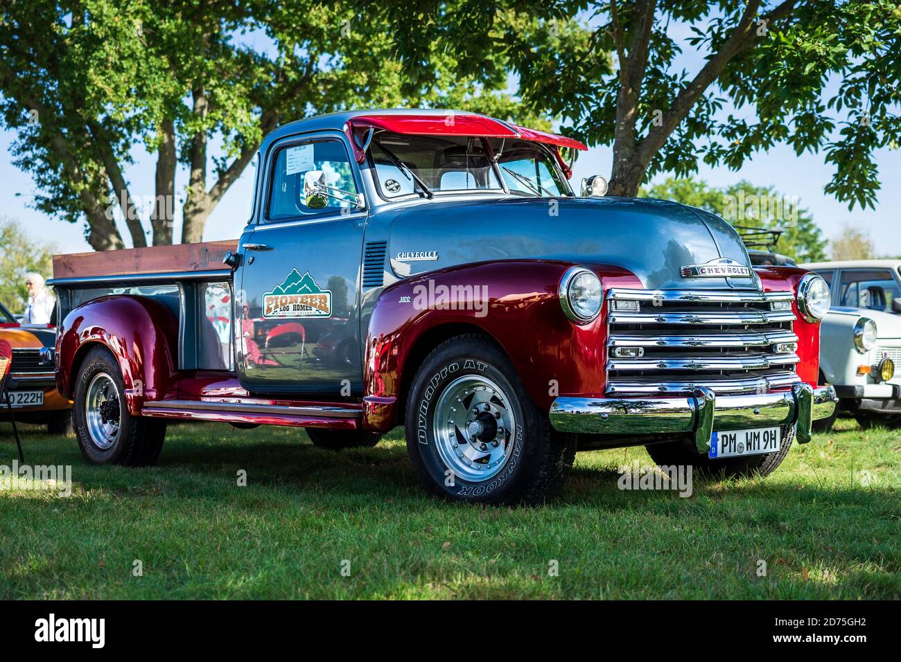 PAAREN IM GLIEN, GERMANIA - 03 OTTOBRE 2020: Pick-up camion Chevrolet Advance Design 3100. Die Oldtimer Show 2020. Foto Stock