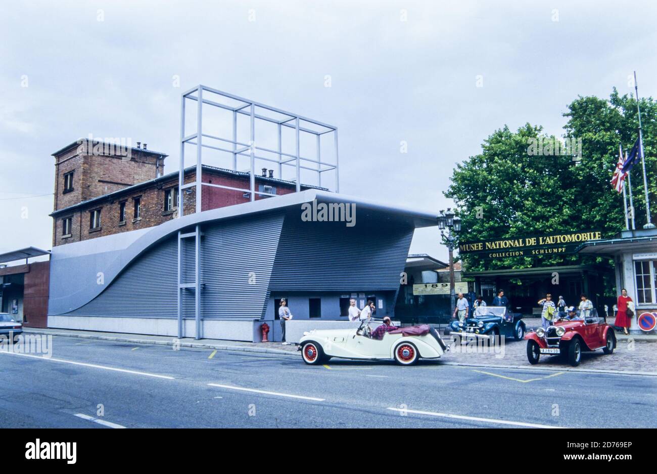 Musée de l'automobile (Frères Schlumpf) Mulhouse : Aero appassionati di roadsters Foto Stock