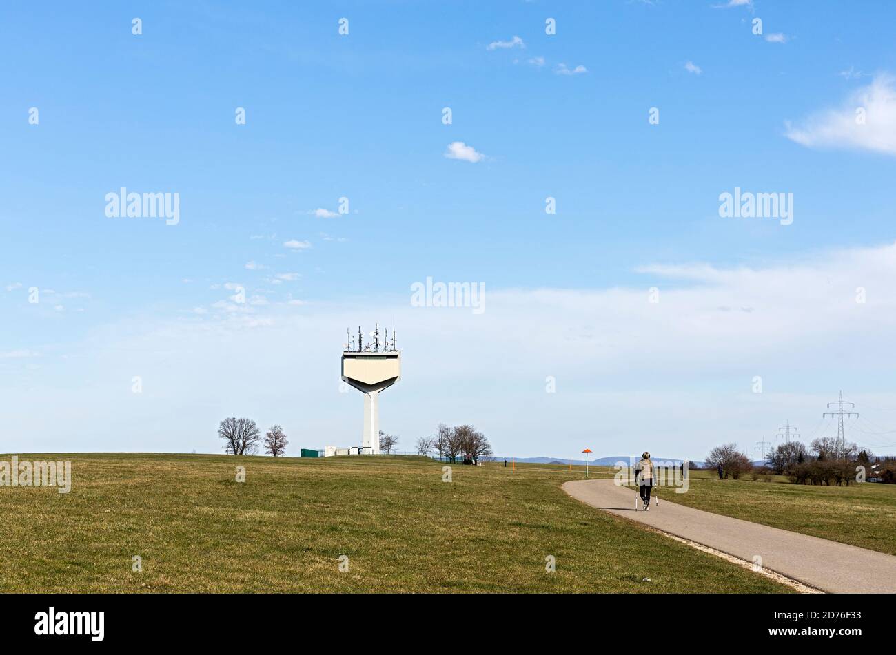 Wasserturm Iggingen, Schwäbisch-Gmünd Foto Stock