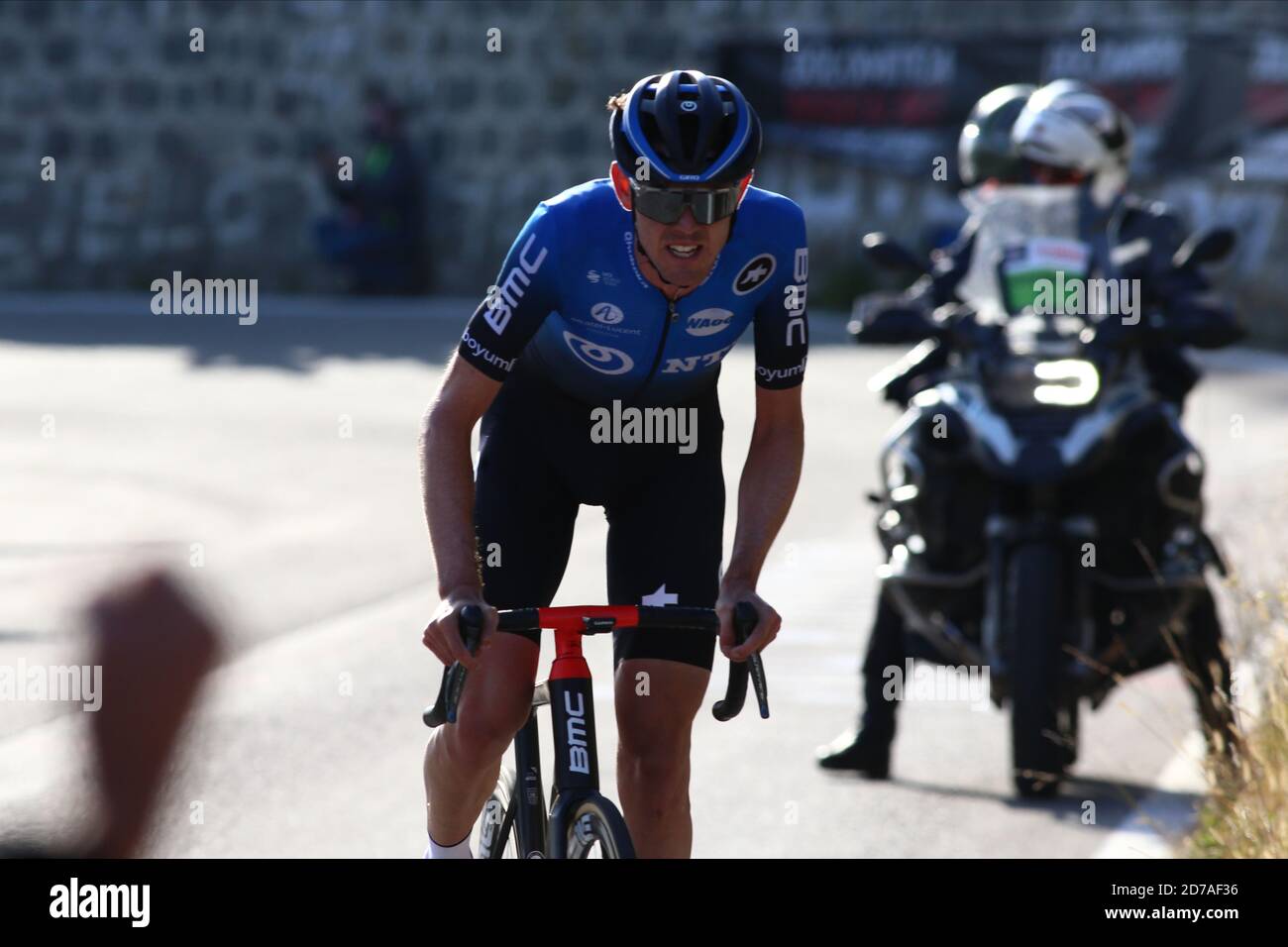 Madonna di Campiglio, Italia. 21 Ott 2020. Giro d'Italia 2020 Tour ciclistico d'Italia il 21/10/2020 a Madonna di Campiglio, Italia. 17° tappa tra Bassano del Grappa e Madonna di Campiglio. In azione ben o'Connor (Aus) (Foto di Pierre Teyssot/ESPA-Images) Credit: European Sports Photo Agency/Alamy Live News Foto Stock