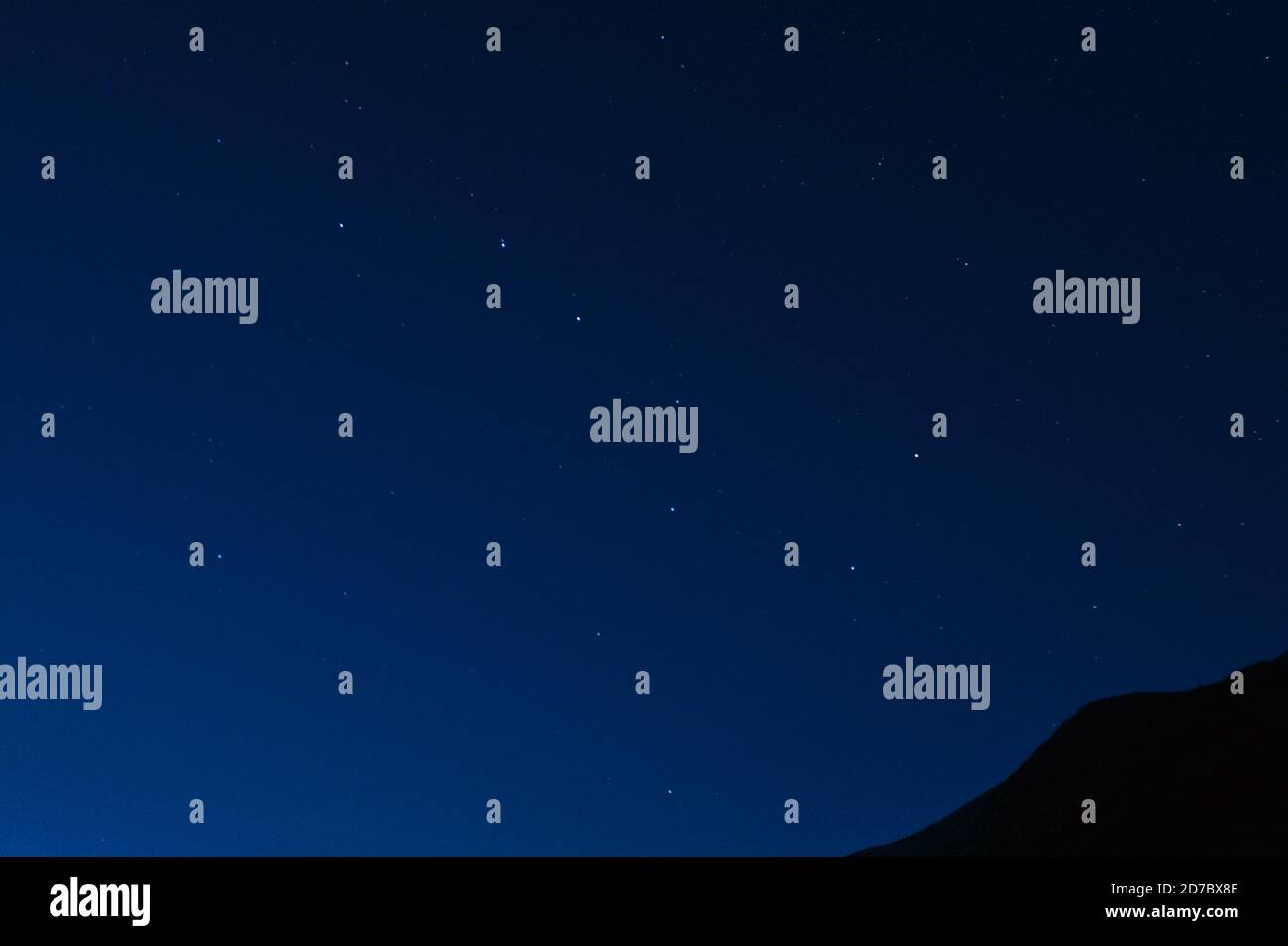 Grande cucchiaia vista dal lago Wedgemount durante il tramonto Foto Stock