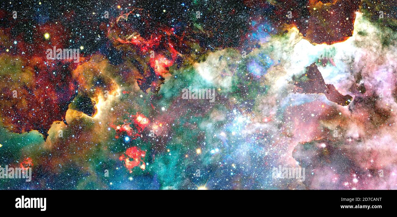 Nebulosa una nube interstellare di polvere stellare. Elementi di questa immagine forniti dalla NASA. Foto Stock