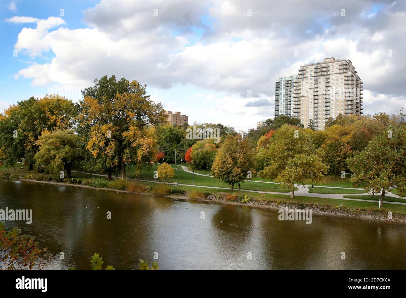 Londra Ontairo Canada - Harris Park Downtown, autunno 2020. Luke Durda/Alamy Foto Stock