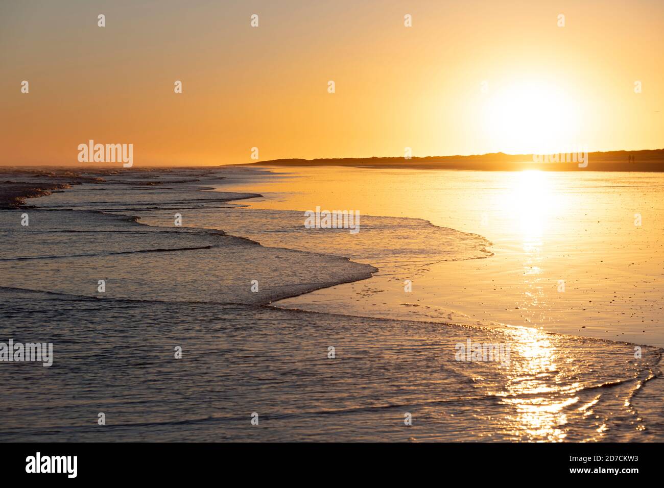 Eighty Mile Beach nel nord ovest dell'Australia occidentale. Foto Stock