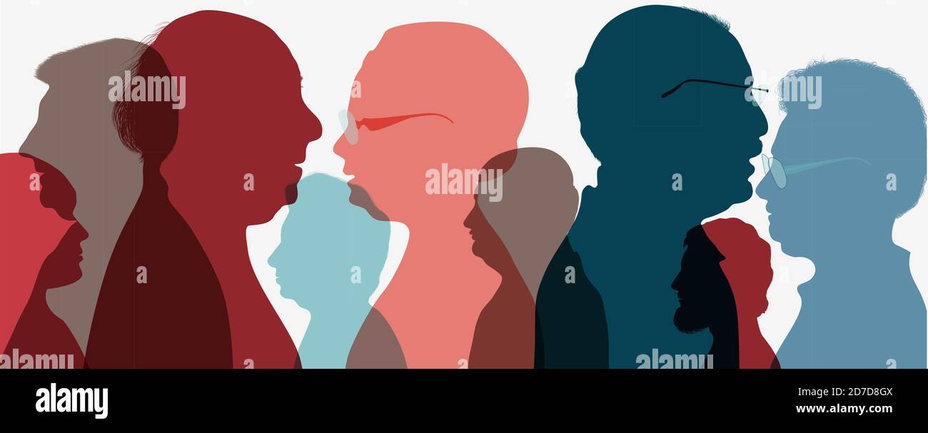 Comunicazione tra gruppi di anziani. Uomini e donne anziani. Anzianità. Contatto e consultazione per il fondo assicurativo o pensionistico. Salute Illustrazione Vettoriale