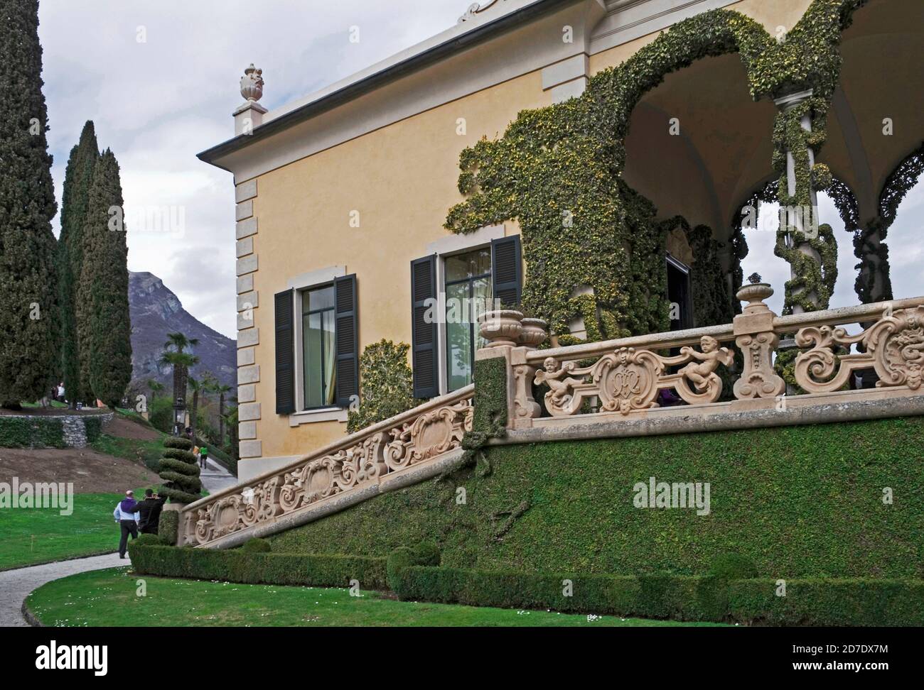 Villa Balbianello in Lenno, Lago di Como - Lombardia - Italia Foto Stock