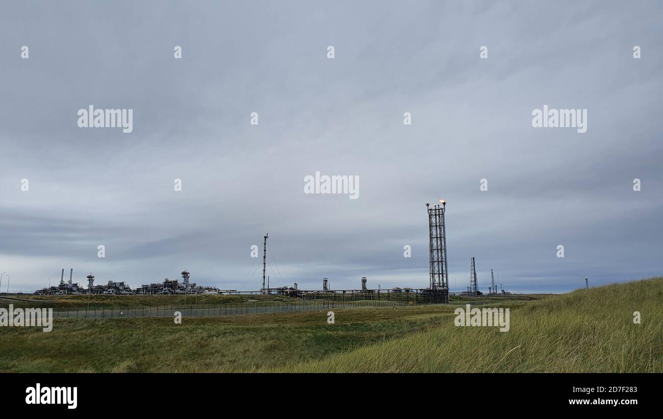 Impianto a gas di St. Fergus Foto Stock