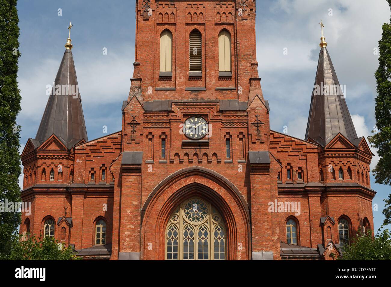 Chiesa di San Pietro della Chiesa evangelica luterana estone Foto Stock