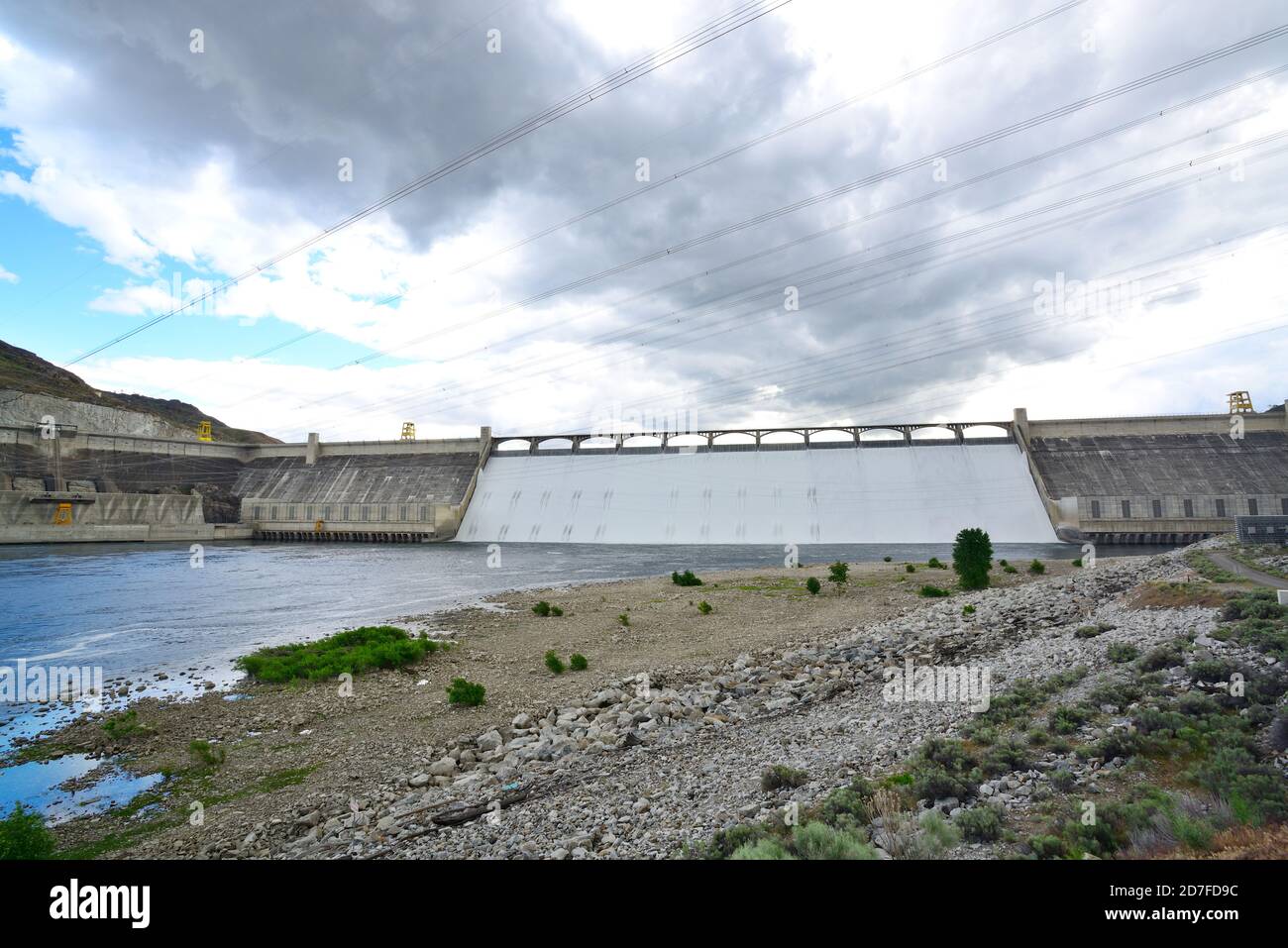 Grand Coulee Dam Foto Stock