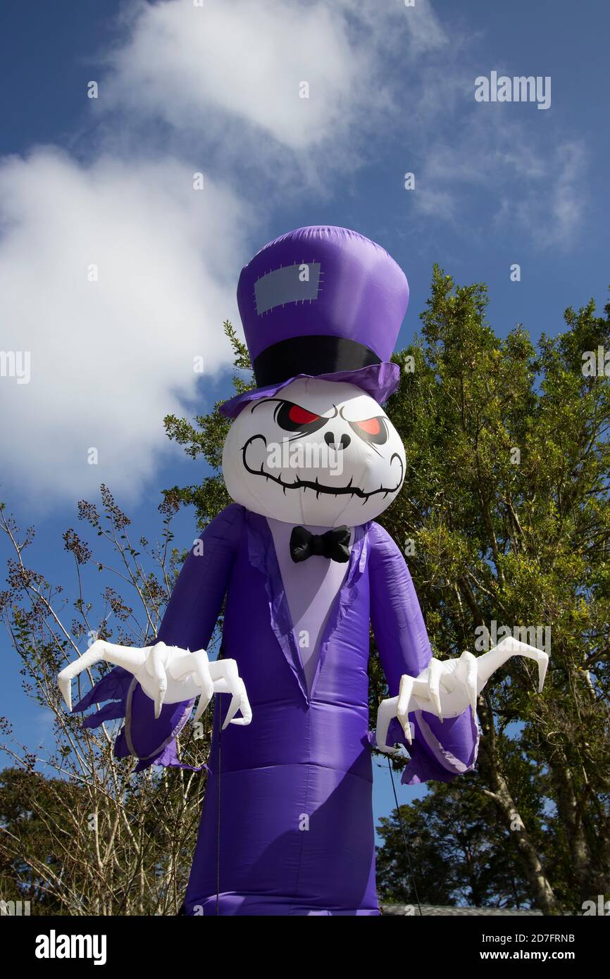 Spaventoso mostro di Halloween clown Foto Stock