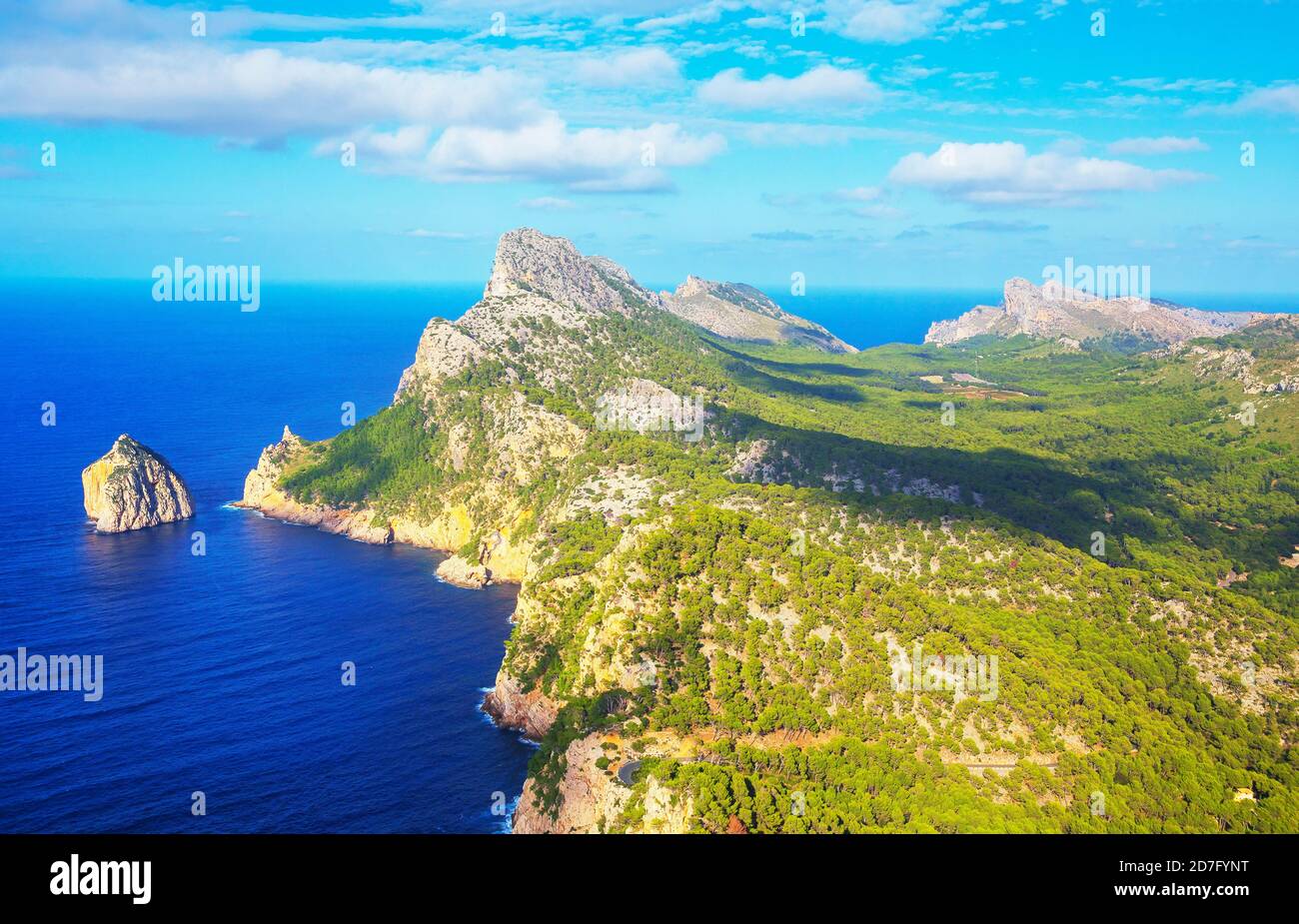 Cap de Formentor, Maiorca, isole Baleari, Spagna Foto Stock