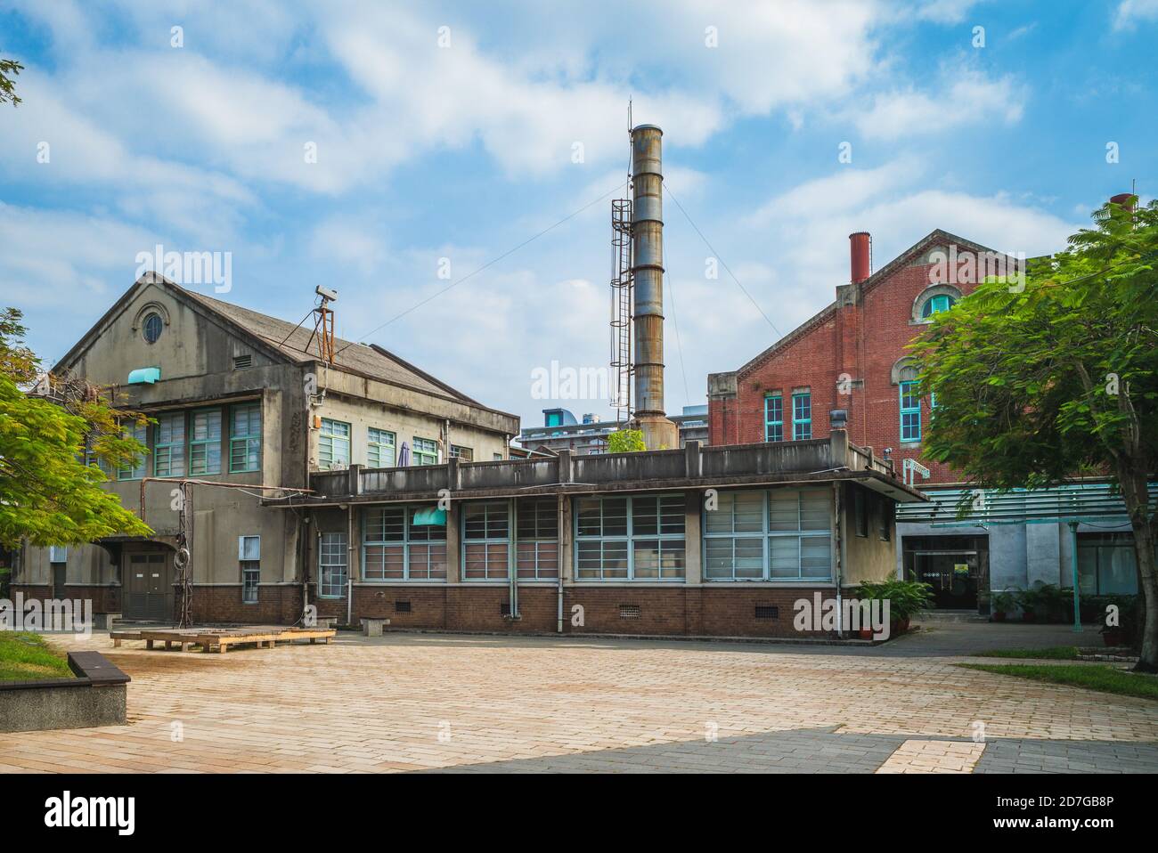 20 ottobre 2020: Taichung Cultural and Creative Industries Park a Taichung, taiwan. Fu la Taisho Brewing Joint Stock Company durante la sentenza giapponese Foto Stock