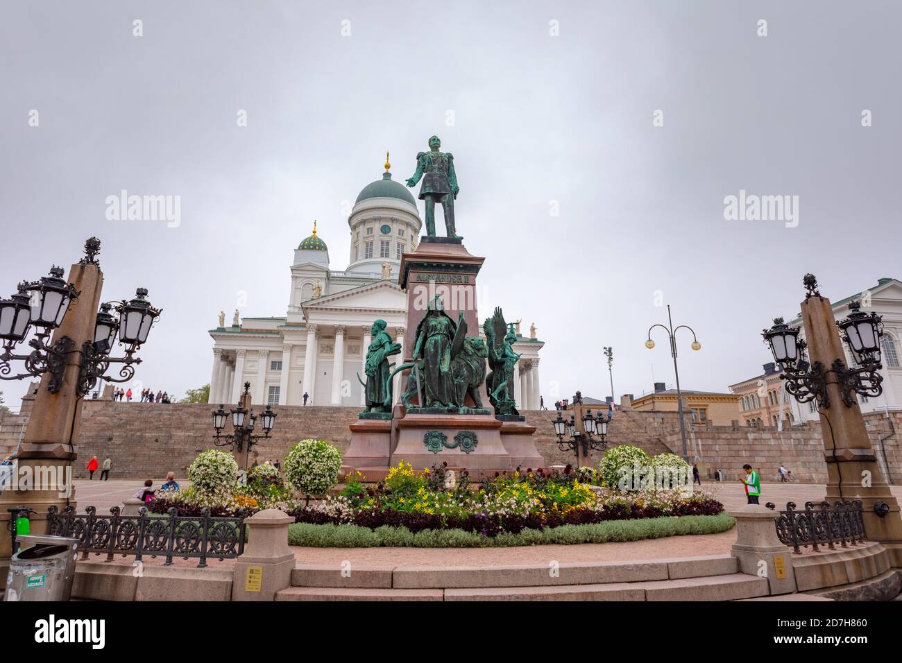 La Cattedrale di Helsinki, Finlandia Foto Stock