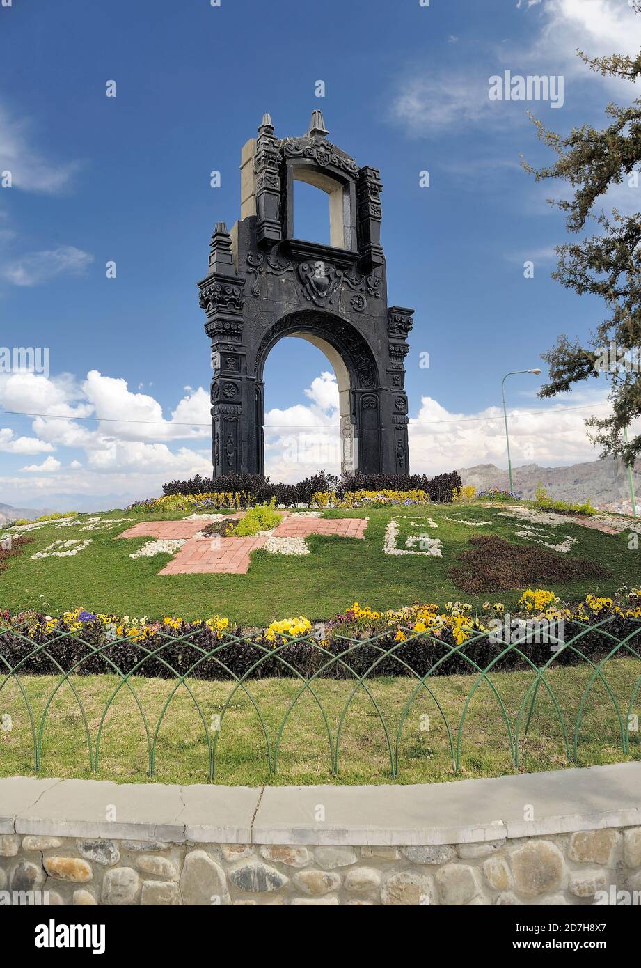 Mirador Killi Killi, la Paz, Bolivia Foto Stock