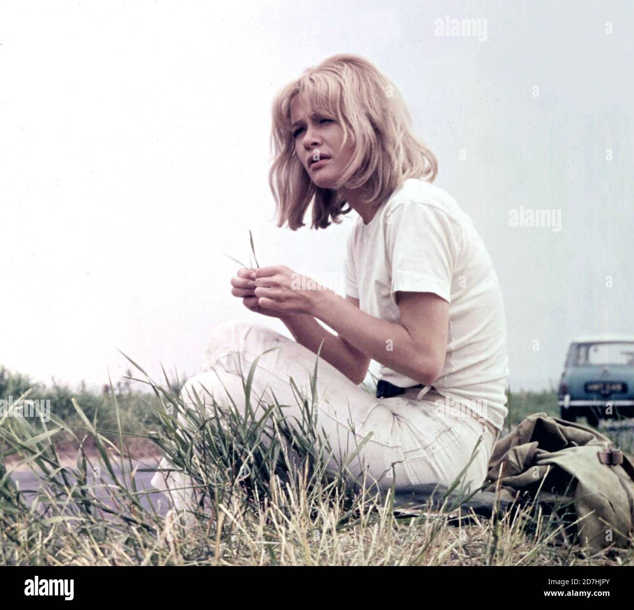 TRE IN DUE non VANNO 1969 Ran Organization film con Judy Geeson Foto Stock