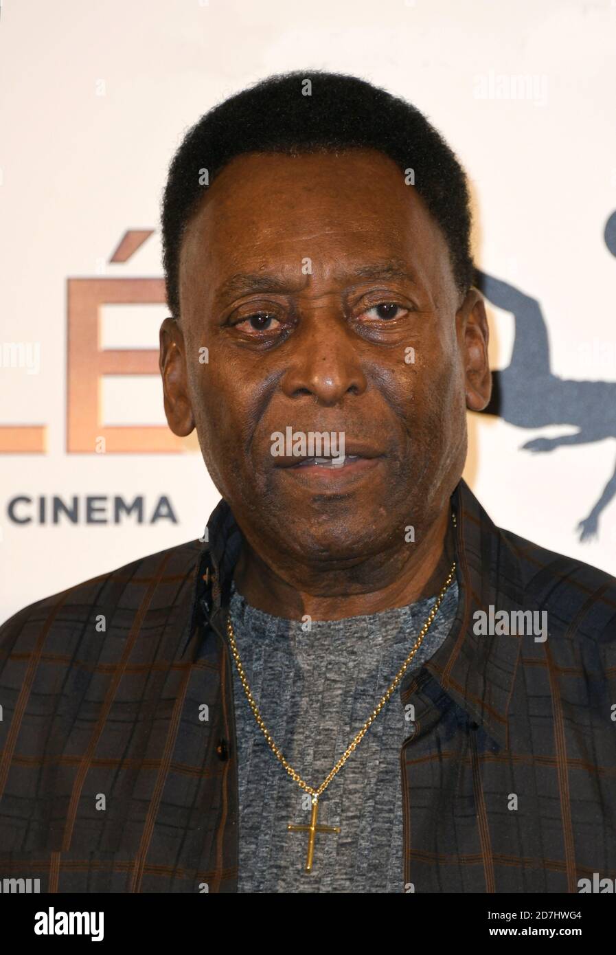 Milano, Italia. 23 Ott 2020. Milano, Italia ARCHIVIO Photocall presentazione del film 'PELE '' con la partecipazione di Pelè (Edson Arantes do Nascimento) nella foto: Pelè Credit: Independent Photo Agency/Alamy Live News Foto Stock