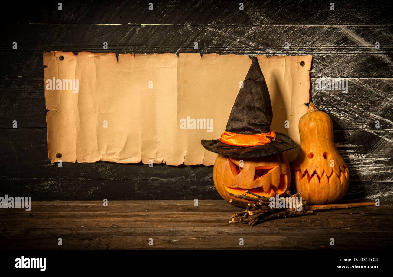 sfondo per halloween Foto Stock