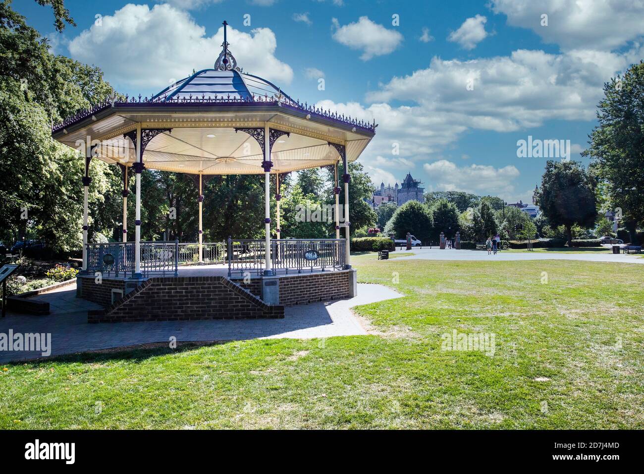 Bandstand Foto Stock
