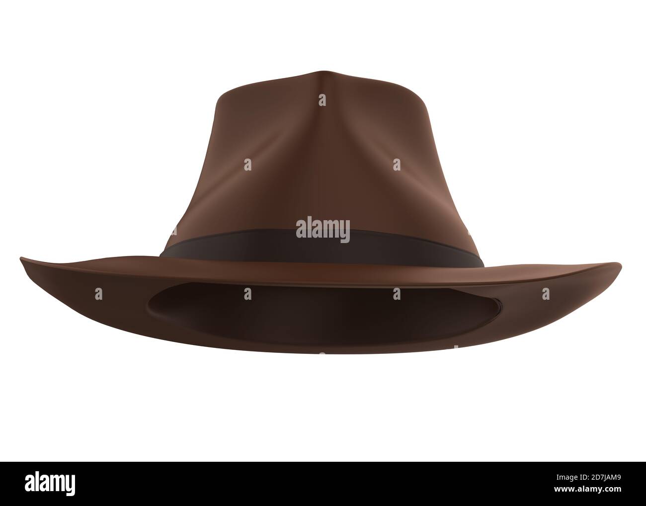 Il cappello da cowboy isolato Foto Stock