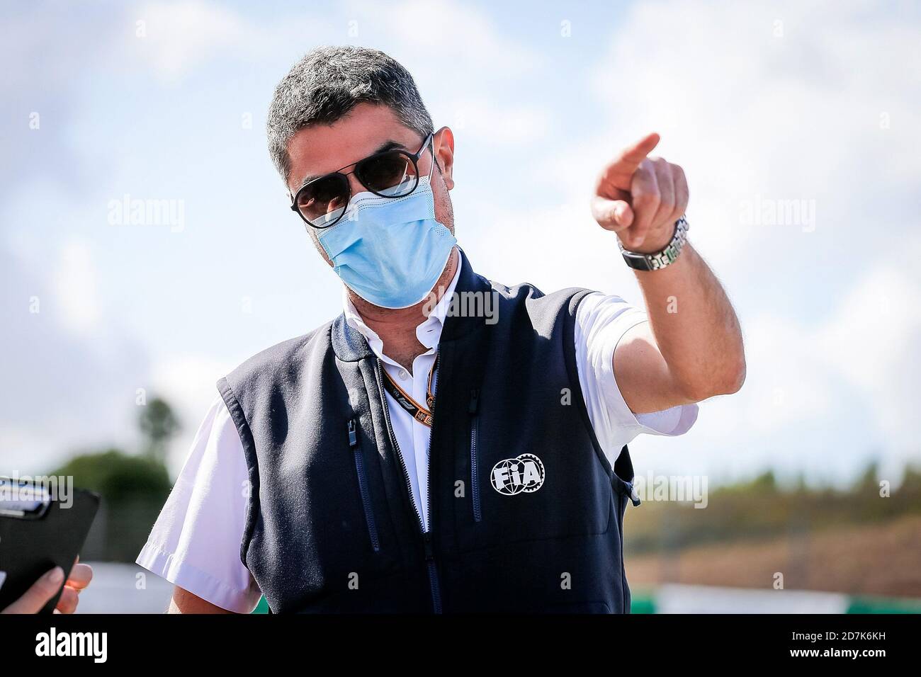 22 ottobre 2020, Autódromo Internacional do Algarve, Portimao, FORMULA 1 HEINEKEN GRAN PREMIO DI PORTOGALLO 2020, nella foto FIA Race Director Michael Masi | usage worldwide Foto Stock