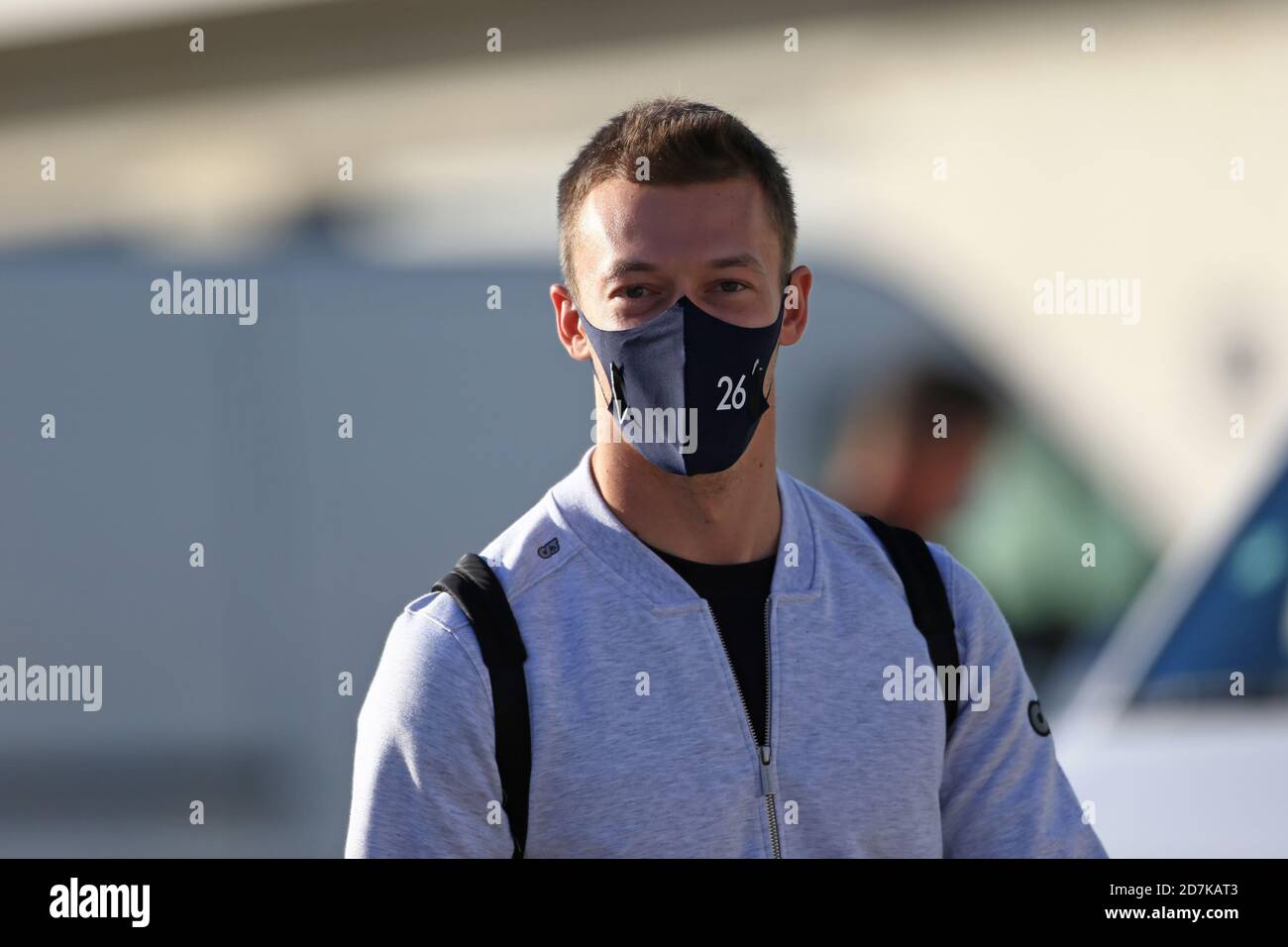 Algarve International Circuit, Portimao, Portogallo. 23 Ott 2020. Formula uno, Gran premio del Portogallo, Practice Day; Scuderia AlphaTauri Honda, Daniil Kvyat Credit: Action Plus Sports/Alamy Live News Foto Stock