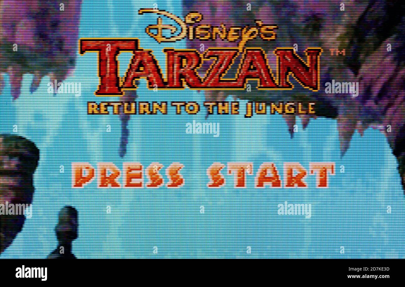 Tarzan - Nintendo Game Boy Advance Videogame - uso editoriale solo Foto Stock