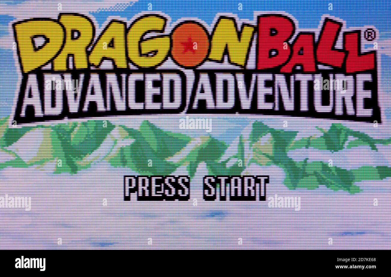 Dragonball Advanced Adventure - Nintendo Game Boy Advance Videogame - Solo per uso editoriale Foto Stock