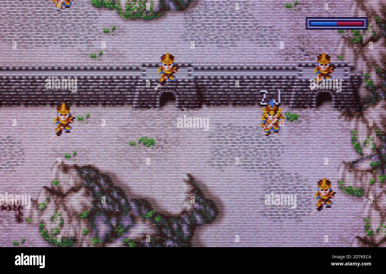 Dynasty Warriors Advance - Nintendo Game Boy Advance Videogame - Solo per uso editoriale Foto Stock