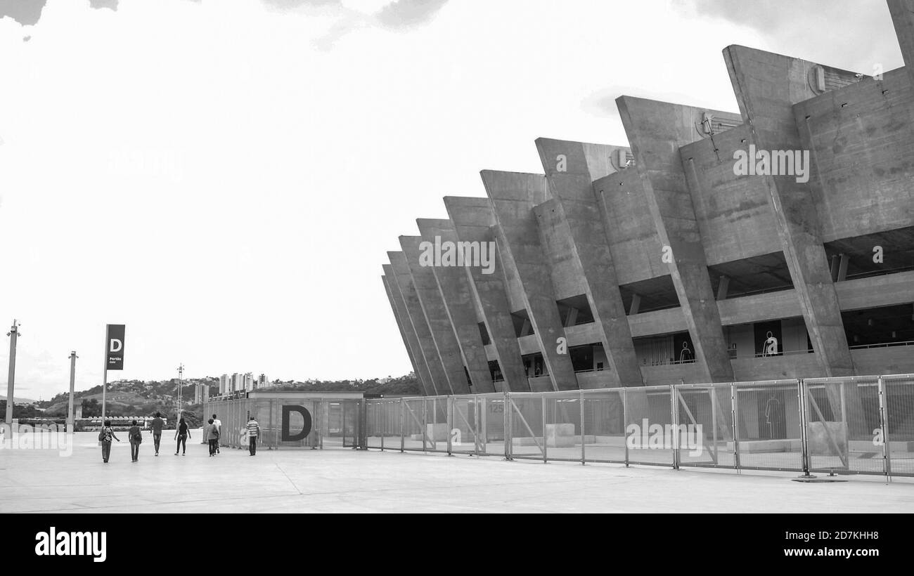 Stadio del Governatore Magalhães Pinto (Mineirão) a Belo Horizonte, Minas Gerais, Brasile Foto Stock