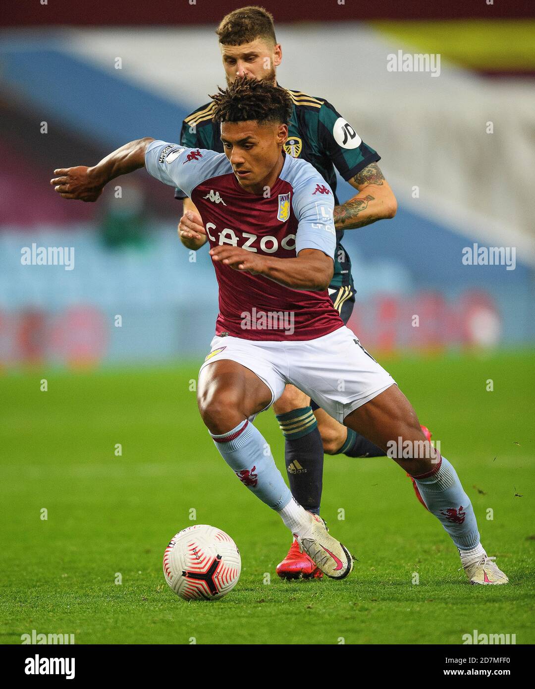 Birmingham , Inghilterra, 23 ottobre 2020 Ollie Watkins Aston Villa contro Leeds United Premier League. Credito : Mark Pain / Alamy Live News Foto Stock