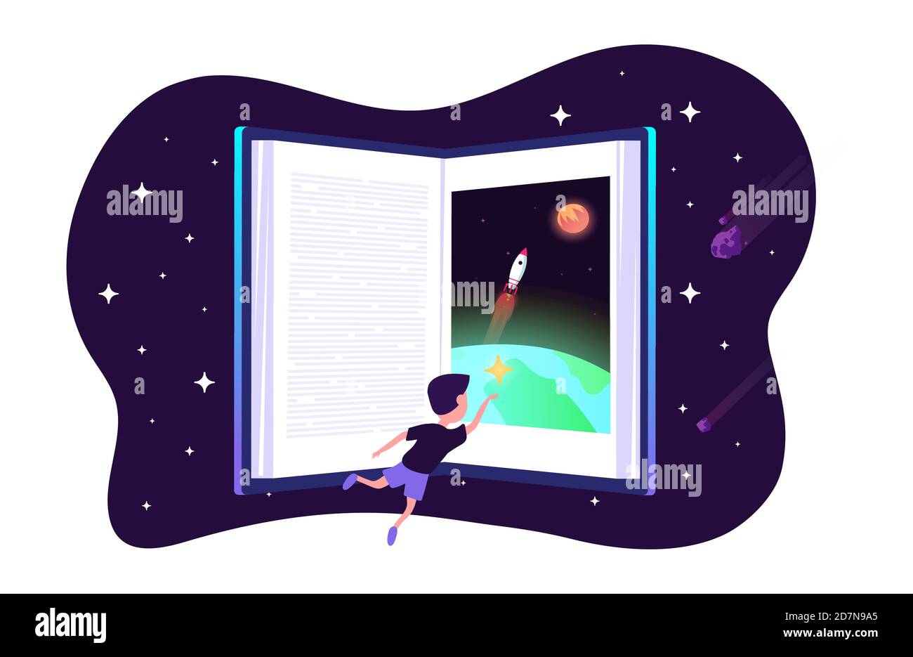 Libro magico aperto Immagini senza sfondo e Foto Stock ritagliate - Alamy