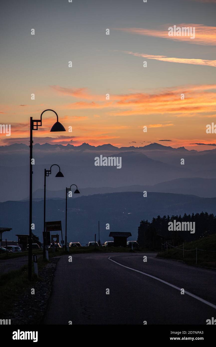 Alpe di Siusi Foto Stock