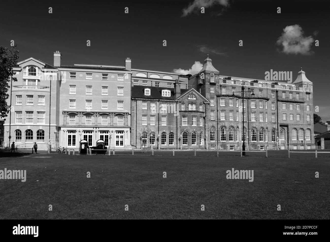The University Arms Hotel, Parkers Piece, Cambridge City, Cambridgeshire, Inghilterra, Regno Unito Foto Stock