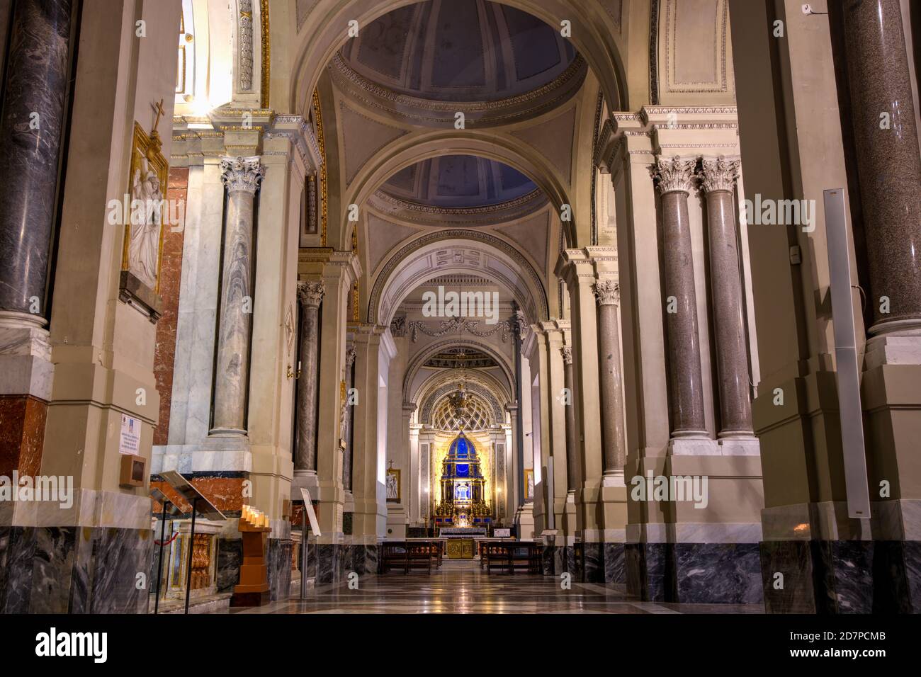 Chiesa di San Giuseppe Cafasso (San Giorgio in Cemonia). Palermo, Sicilia, Italia Foto Stock